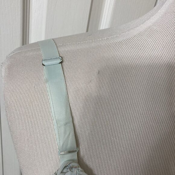 Vintage Fit Rite Chiffon Satiny Nightgown Nylon Braided Trim Fit Rite - Picture 9 of 16